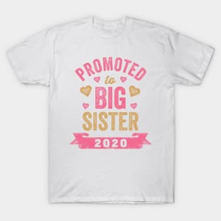 Promoted To Big Sister 2020 T-Shirt